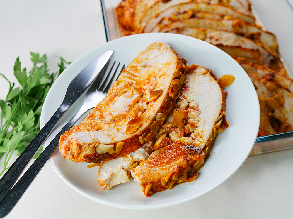 Peito de Perú Recheado